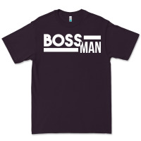 Plum boss man Premium Tee - linhVisuals
