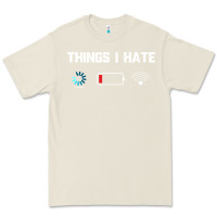 Bone funny things i hate low battery and wifi connection Premium Tee - linhVisuals
