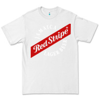 White jamaica red stripe lager beer Premium Tee - linhVisuals