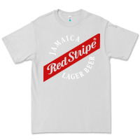 Dove Grey jamaica red stripe lager beer Premium Tee - linhVisuals