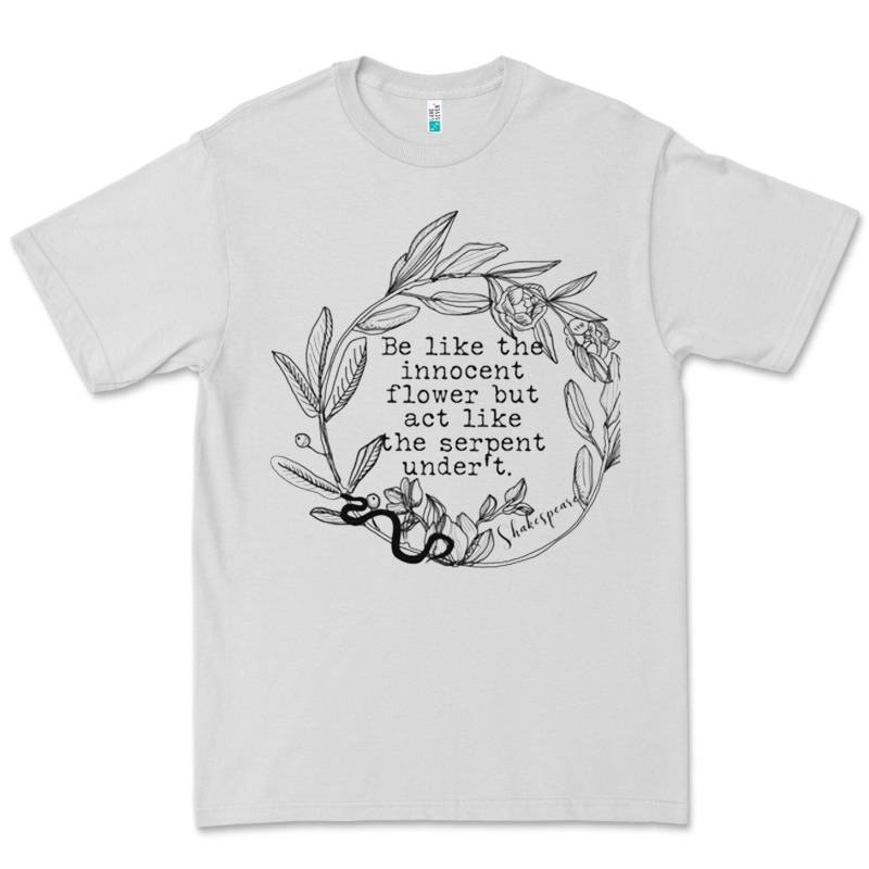 Lady Macbeth Shakespeare Quote Premium Tee by linhVisuals | Teevron