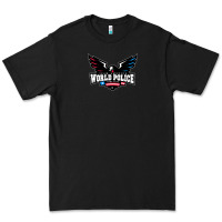 Black team america Premium Tee - linhVisuals