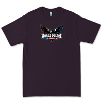Plum team america Premium Tee - linhVisuals