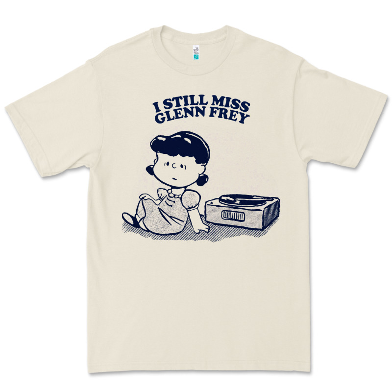 I Still Miss Glenn Frey, Vinyl Collector Fan Design Premium Tee by linhVisuals | Teevron