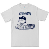Dove Grey i still miss glenn frey, vinyl collector fan design Premium Tee - linhVisuals