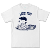 White i still miss glenn frey, vinyl collector fan design Premium Tee - linhVisuals
