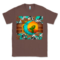 Chestnut sunflower desert cactus turquoise crescent Classic Tee - Artiststas