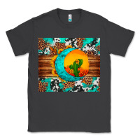 Smoke sunflower desert cactus turquoise crescent Classic Tee - Artiststas