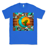 True Royal sunflower desert cactus turquoise crescent Classic Tee - Artiststas