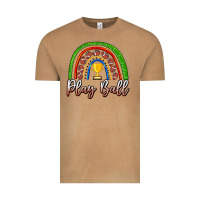 Vintage Camel Play Ball Football Rainbow Vintage Tee - CowhideDigitalArt