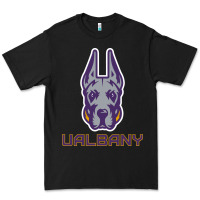Black Ualbany Great Danes Premium Tee - linhVisuals