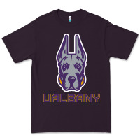 Plum Ualbany Great Danes Premium Tee - linhVisuals