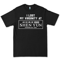 Black i lost my virginity at shen yun 2022   t shirt Premium Tee - linhVisuals