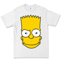 White kartun bart simpson mask Premium Tee - linhVisuals