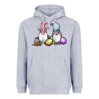 Heather Grey easter gnomes Heavyweight Hoodie - Jasminsmagicworld