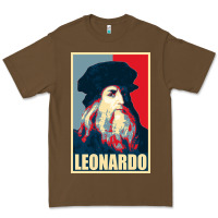 Cacao leonardo Premium Tee - linhVisuals