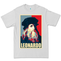 Dove Grey leonardo Premium Tee - linhVisuals