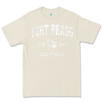 Bone fort bragg california ca vintage boat anchor flag design tee Premium Tee - linhVisuals