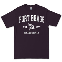 Plum fort bragg california ca vintage boat anchor flag design tee Premium Tee - linhVisuals