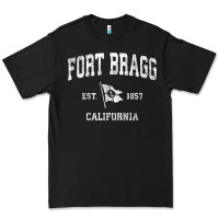 Fort Bragg California Ca Vintage Boat Anchor Flag Design Tee Premium Tee | Teevron