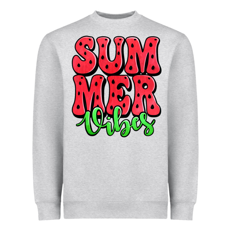Summer Vibes Watermelon Heavyweight Sweatshirt by Jasminsmagicworld | Teevron