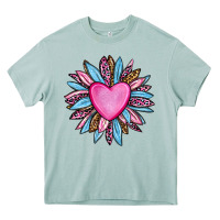 Arona valentine's day sunflower olivia Heavy Core Tee - OliviaCreatesArt