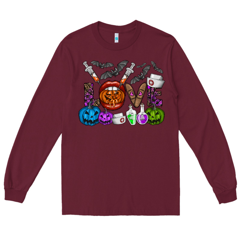 Love  Halloween Long Sleeve Tee by CowhideDigitalArt | Teevron