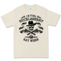 Bone im your huckleberry Premium Tee - linhVisuals