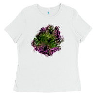 White halloween patch Ladies Tee - BundleAndBundleShop