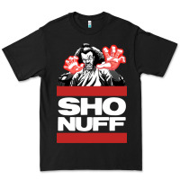 Black sho nuff old school Premium Tee - linhVisuals
