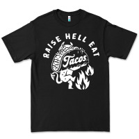 Raise Hell Eat White Premium Tee | Teevron
