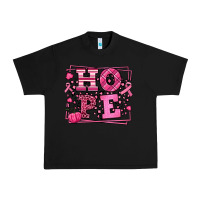 Black Hope Breast Cancer Awareness Fall Urban Heavy Tee - LillyAllenDesigns