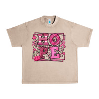 French Oak Hope Breast Cancer Awareness Fall Urban Heavy Tee - LillyAllenDesigns