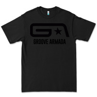 Black GROOVE ARMADA Premium Tee - linhVisuals