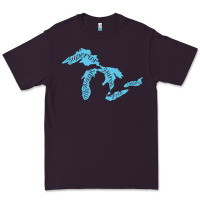Great Lakes Of Michigan Premium Tee | Teevron