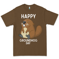 Cacao happy groundhog day respect the shadow funny spring prediction holiday Premium Tee - linhVisuals