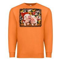 Carrot christmas pigs Premium Sweatshirt - Jasminsmagicworld