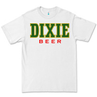 White Dixie Beer Premium Tee - linhVisuals