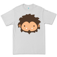 Dove Grey Sneaky Sasquatch Big Head Premium Tee - linhVisuals