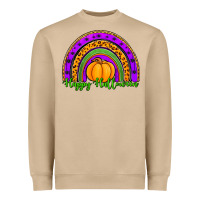 Mushroom happy halloween rainbow Heavyweight Sweatshirt - Jasminsmagicworld
