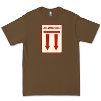 Cacao this way up Premium Tee - linhVisuals