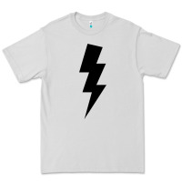 Dove Grey lightning bolt Premium Tee - linhVisuals