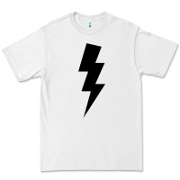 White lightning bolt Premium Tee - linhVisuals