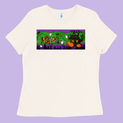 Halloween Mama 15 Oz Mug Ladies Tee Designed By Bundleandbundleshop