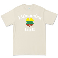 Bone lucky lithuanian irish flag shamrock leaf st patricks day Premium Tee - linhVisuals