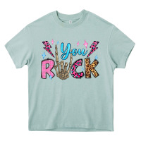 Arona you rock valentine's day olivia Heavy Core Tee - OliviaCreatesArt