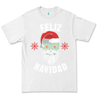 White mexican christmas sugar skull feliz navidad spanish speaking xmas gift Premium Tee - linhVisuals