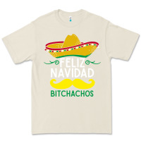 Bone mexicans say feliz navidad bitchahos funny merry christmas sombrero Premium Tee - linhVisuals