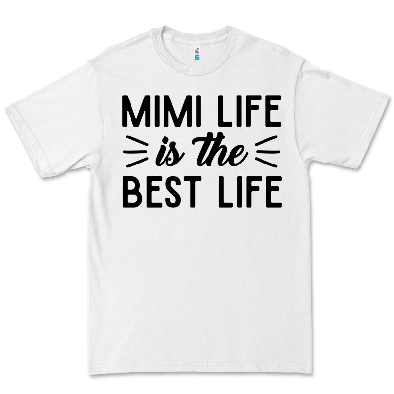 Mimi Life Is The Best Life Blessed Grandma Mom Cute Gift Premium Tee by linhVisuals | Teevron