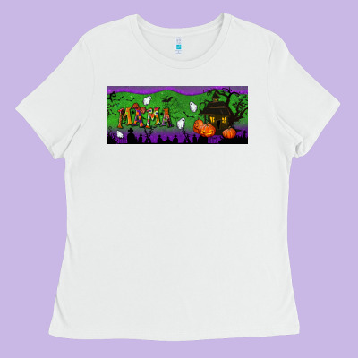 Halloween Mama 15 Oz Mug Ladies Tee Designed By Bundleandbundleshop